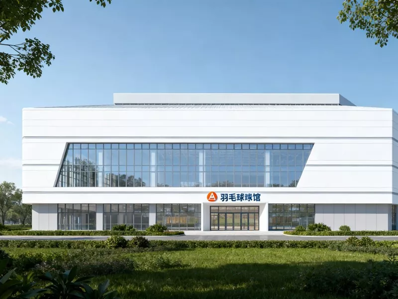 Պողպատե կառուցվածքի բադմինտոն դահլիճ