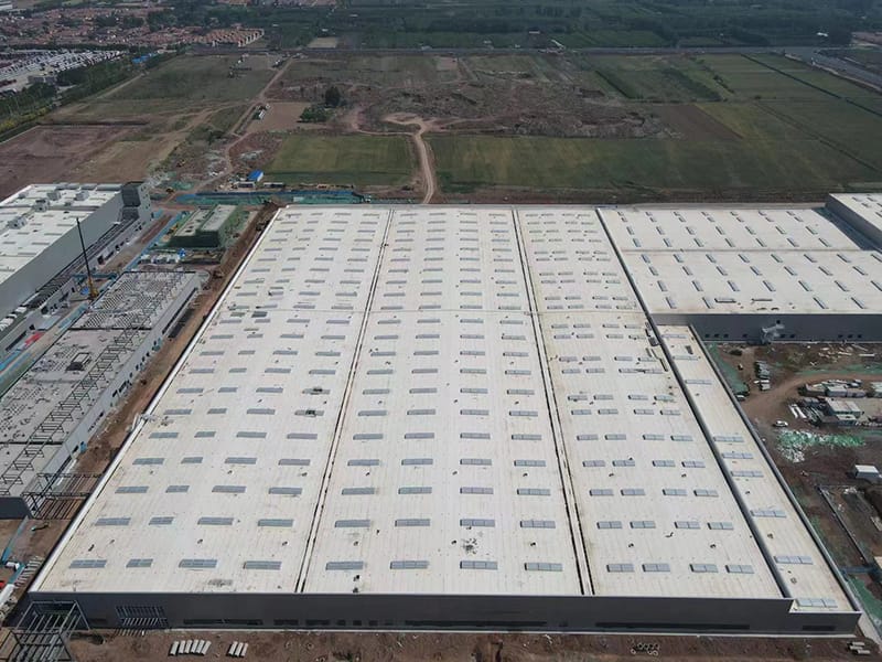 Պողպատե կառուցվածքի համապարփակ պահեստ